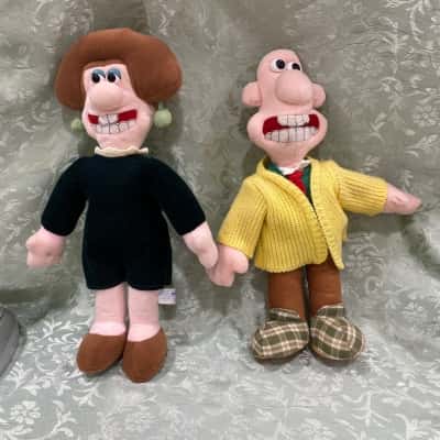 Wallace and Wendolene Ramsbottom Dolls