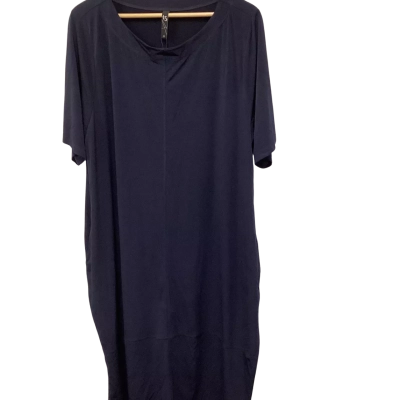  TS Womens  Size 22 Casual Dress Navy Blue 