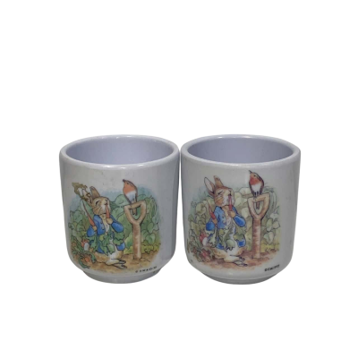 Vintage Beatrix potter plastic egg cup