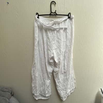 Autograph Womens  Size 18 Casual Pants White 