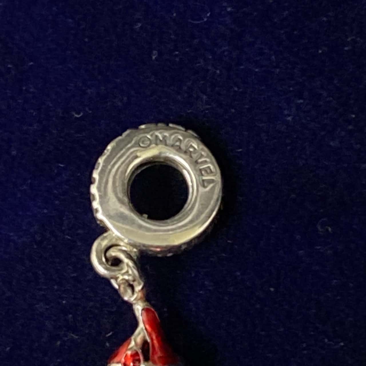 PANDORA Marvel Hanging Spider-man Dangle Charm 792323C01(s)