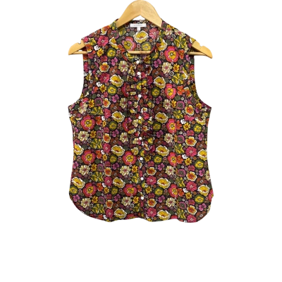 Anna Thomas Womens  Size 12 Sleeveless Top Floral / Multicoloured / Pink  / Yellow 