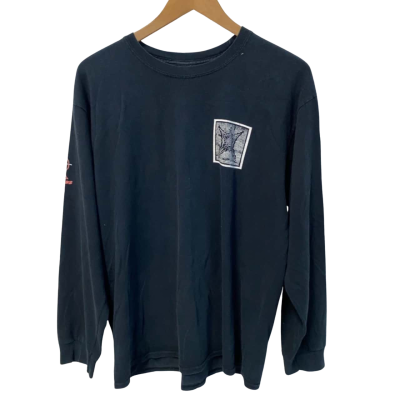 Brain-Dead Mens  Size M Long Sleeve Shirt Black  