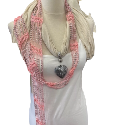  Women’s Pretty Two Combo Scarves Size One Size