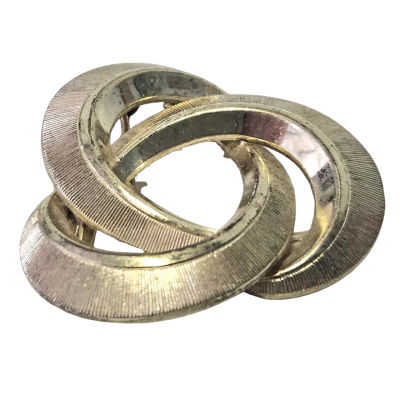 9k Yellow Gold Brooch.