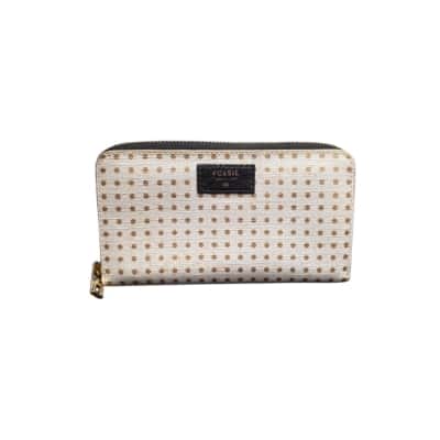 Fossil Womens Wallet Polkadot