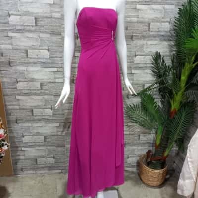  Womens baylia Size 8 Bridesmaid Dress / Floral Dress Pink  