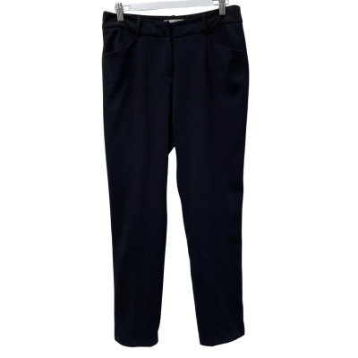 Veronika Maine Womens  Size 10 Straight Leg Pants Black  