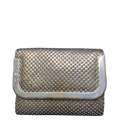 Vintage - Glomesh Womens 9cm Gold / Silver Keyholder