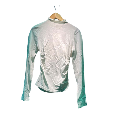 Dissh Womens  Size M Long Sleeve Top White 
