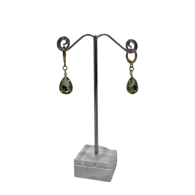 Unbranded Women's Costume Jewellery Earrings Green 