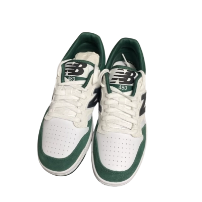 New Balance Kids Size 7 Shoes Green / White 