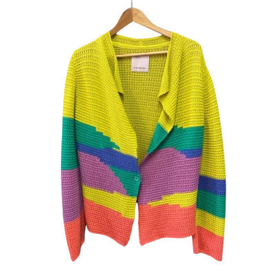 ALDO Martins Womens  Size S Cardigan Multicoloured / Yellow 