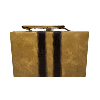 Vintage Domino Mini Briefcase Set
