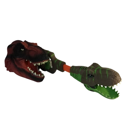 Dinosaur Hand Puppet and Dinosaur Grabber as pictured