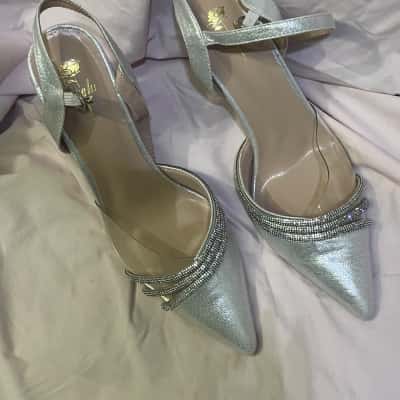 Shelby Womens Heels Silver size 39