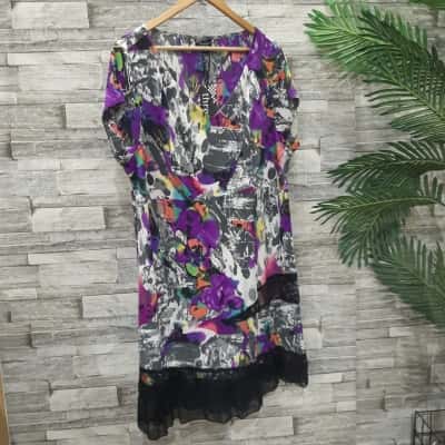 thraeds australia Womens  Size XXL Casual Dress Multicoloured 