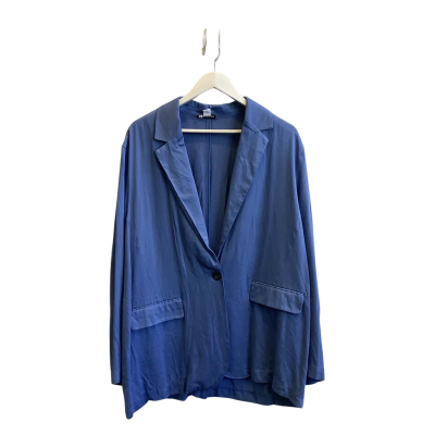 Brand New Rockmans Womens Size 16 Blazer Jacket Blue 