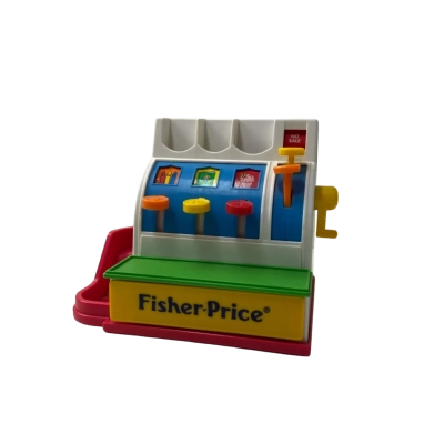 Fisher-Price vintage Cash Register Educational Toy
