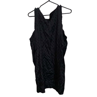 Seed Heritage Womens  Size 10 Off-the-shoulder Top Black  
