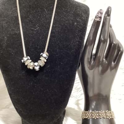  Womens Bracelet / Necklace Other / Silver 