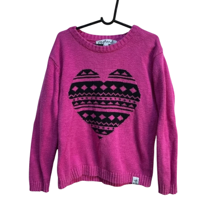 Ghanda Kids  Size 5 - 6 Jumper Black  / Purple 