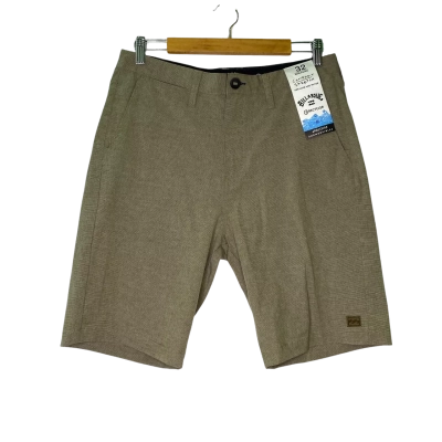Billabong Mens  Size 32 Tailored Shorts Brown 