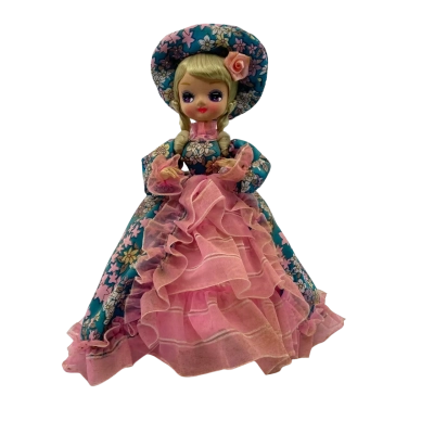  Vintage  Retro Webb Doll (Fabric Face) VGC But is Dusty Possibly Steam Clean 30 cm      (CAB)