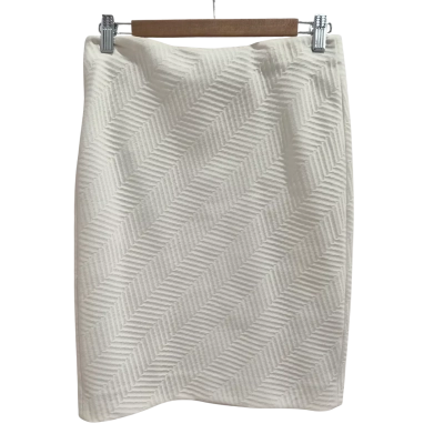 Oroton White Skirt Size 6 
