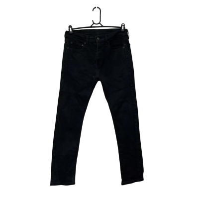 Levi Strauss & Co. Mens Straight Leg Denim Jeans Size 32/30 Black  