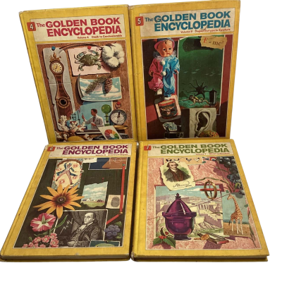 The Golden Book Encyclopedia Vol 4-7 1970 Edition