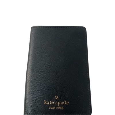 Kate Spade  Black  passport and card holder