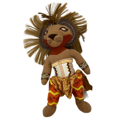 The Lion King Plush Simba Broadway Musical Show Stuffed Animal Beanie with Tags