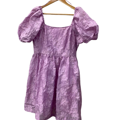 Princess Highway Womens  Size 12 Selena Blossom Babydoll Dress Pink  