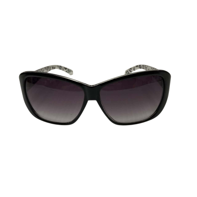 Guess SU-7156 Black & Animal Print Sunglasses – Original Case Included #GuessSunglasses #AnimalPrint #DesignerSunglasses