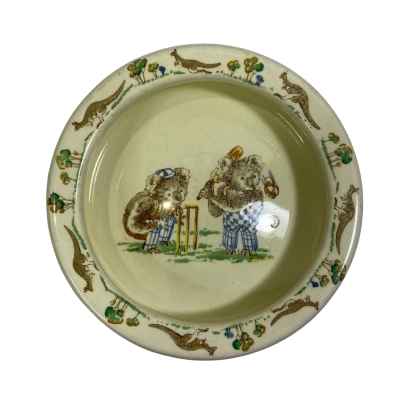 1930 Falcon Playtime Child Bowl - Koala Cricket