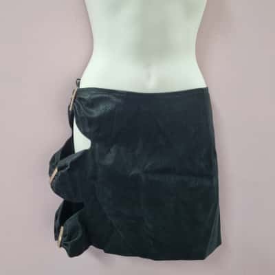 Lioness Womens  Size L Mini Skirt Black  