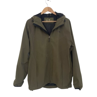 RVCA Mens  Size L Hood Jacket / Performance Jacket Black  / Olive 