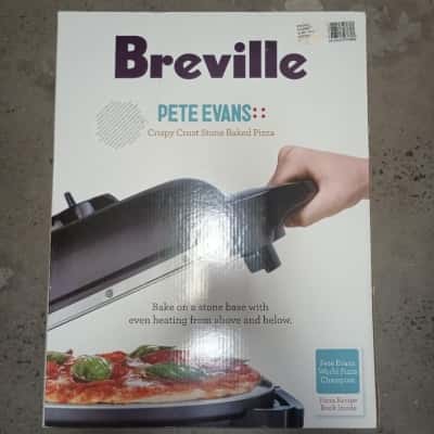 Breville Pete Evans Crispy Crust Stone Baked Pizza Oven Maker BPZ500PE