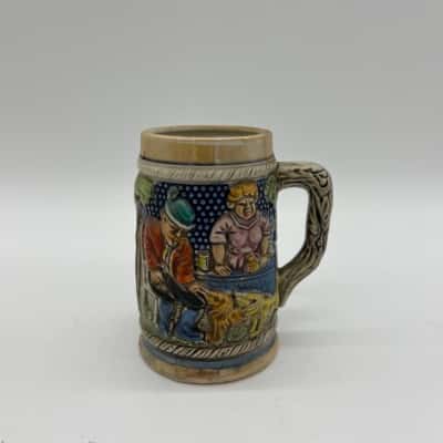 Vintage German Porcelain Stein Mug Small [B#14]