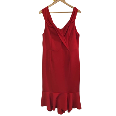 Teaberry Size 16 Red Dress