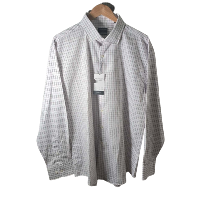 Mens Van Heusen Checked Dress Shirt