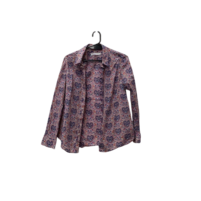 Sportscraft/liberty Womens  Size 14 Button Up Top / Long Sleeve Shirt Multicoloured 