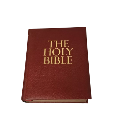 Bible. Measures 27 (W) X 22 CM (H)