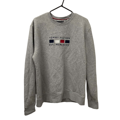 Tommy Hilfiger Mens  Size XXL Crew Neck Jumper Grey 