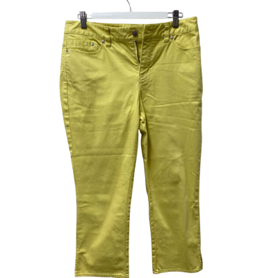 Sportscraft Womens  Size 10 Straight Leg Jeans Yellow 