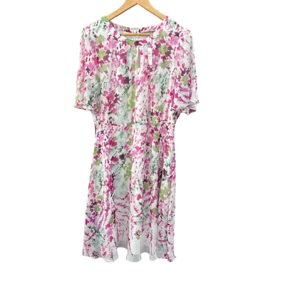 Jacqui-E Womens  Size 14 Floral Dress Multicoloured 