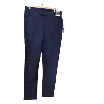  Mens  Size 34 Slim fit Pants Navy Blue 