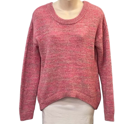 Superdry Womens Size S Cropped Jumper Pink