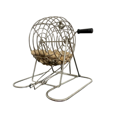 Vintage Bingo Cage